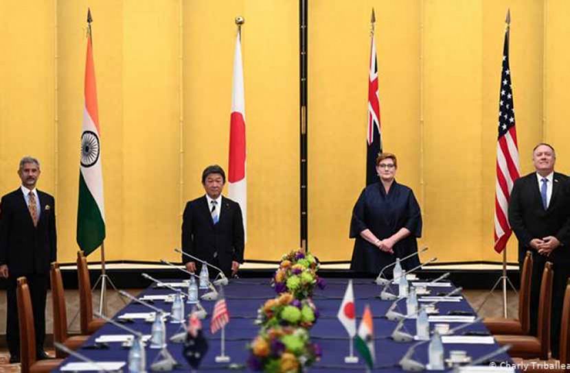 চীনকে ঠেকাতে একজোট চার দেশ