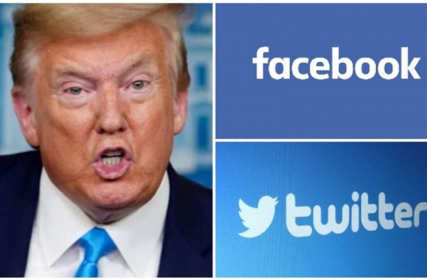 ফেসবুক-টুইটারের নীতিমালা লঙ্ঘন করলেন ট্রাম্প