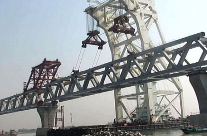পদ্মা সেতুর ৩২তম স্প্যান বসছে আজ