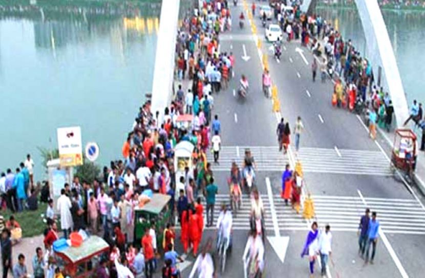 হাতিরঝিলে হাত-পা বাঁধা মরদেহ উদ্ধার