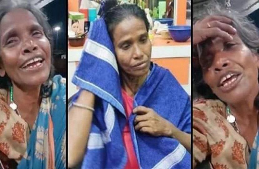 ফের স্টেশনে ভিক্ষা করছেন রানু মণ্ডল 