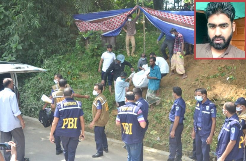 কবর থেকে তোলা হলো রায়হানের লাশ