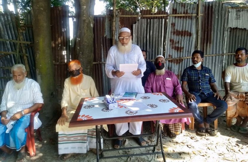 মুক্তিযোদ্ধা পরিবারের জমি দখলের অপচেষ্টায় আনসার ভিডিপি!