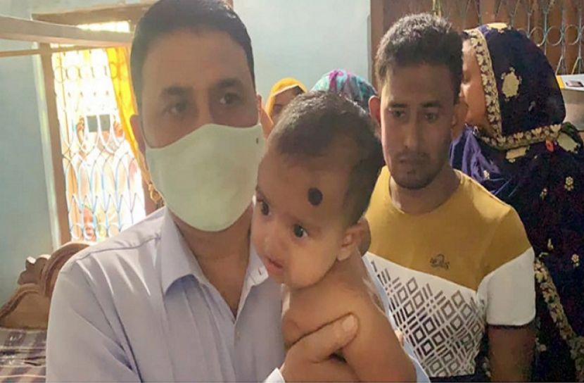 সাতক্ষীরার সে হতভাগ্য শিশুটির দায়িত্ব নিলেন ডিসি