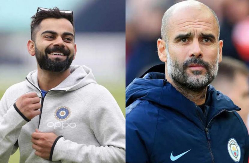 গার্দিওলা ক্রিকেট শিখবেন কোহলির কাছে