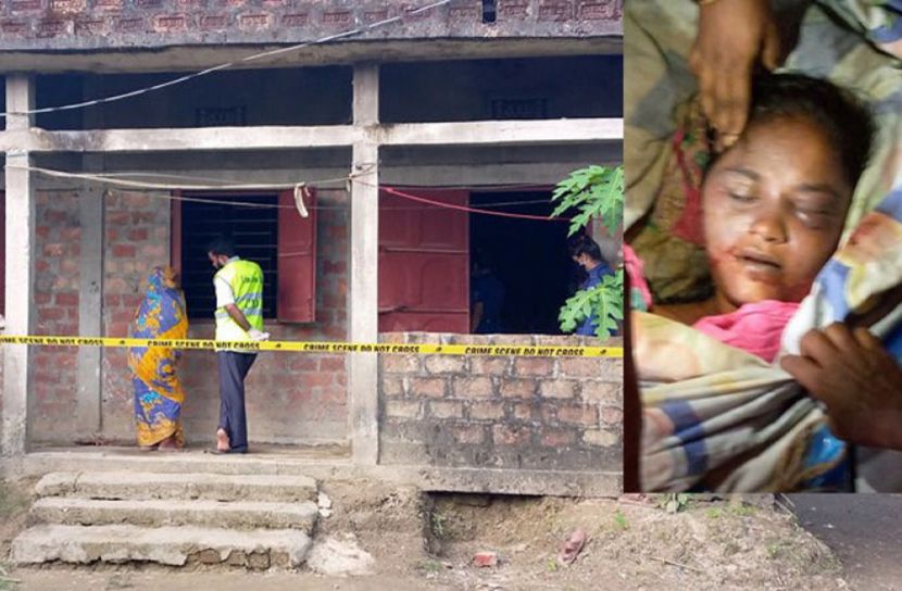 সিলেটে স্ত্রীর গলা কাটা লাশ উদ্ধার,  স্বামী পলাতক