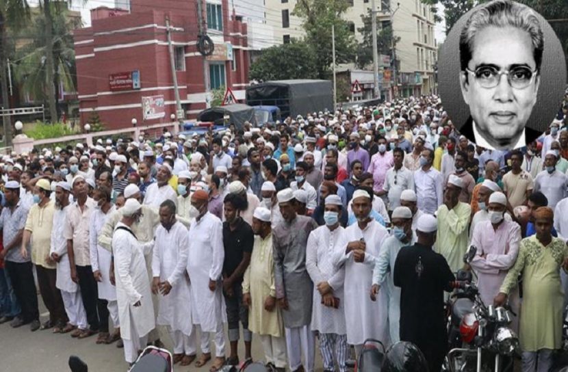 নিজ বাড়িতে মোশাররফ হোসেনের দাফন সম্পন্ন