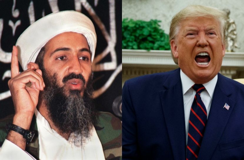 বেচেঁ আছেন লাদেন, দাবি ট্রাম্পের!
