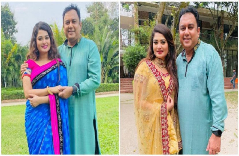 জাহিদ হাসানের সঙ্গে শিরিন শিলার ‘আংটি বদল’