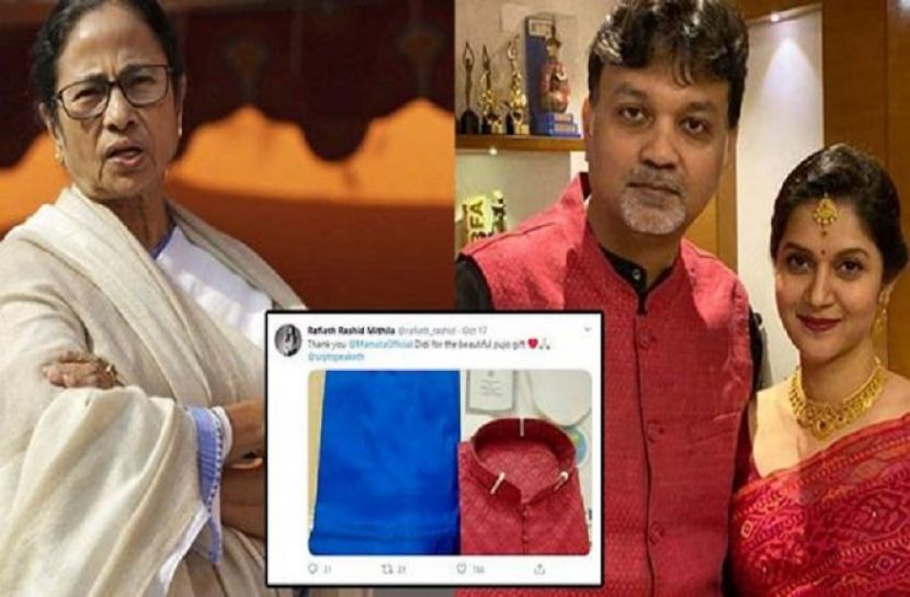 সৃজিত-মিথিলা দম্পতিকে পূজার উপহার পাঠালেন মুখ্যমন্ত্রী মমতা