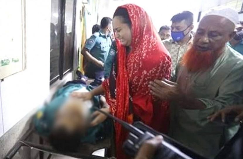 রাজধানীতে কাভার্ডভ্যানের চাপায় পুলিশ সদস্য নিহত