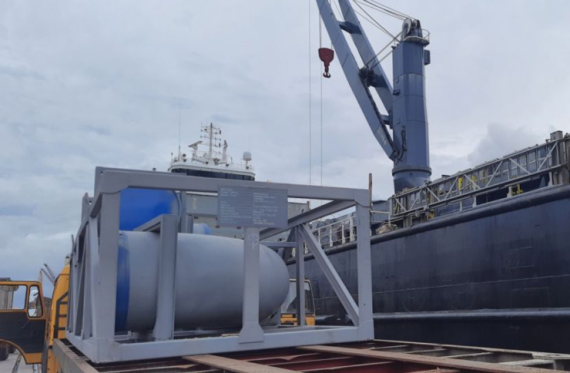 রূপপুর পারমাণবিক কেন্দ্রের যন্ত্রাংশ মোংলা বন্দরে পৌঁছেছে