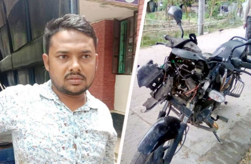 বোয়ালমারীতে মোটরসাইকেল চুরির সময় চোর আটক