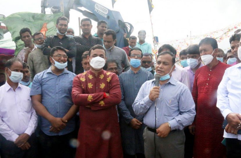 নদী শাসন শুরু হয়েছে, নদী ভাঙন কমে যাচ্ছে