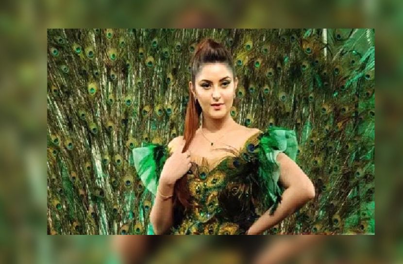 ময়ূর বেশে জ্যোতি ছড়ালেন পরীমনি