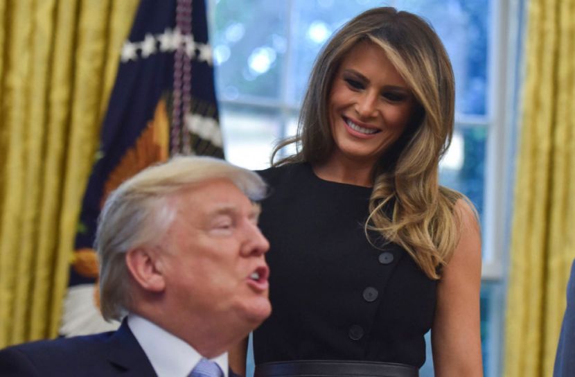 ট্রাম্পের পক্ষে সমর্থন চেয়ে প্রচারণায় মেলানিয়া