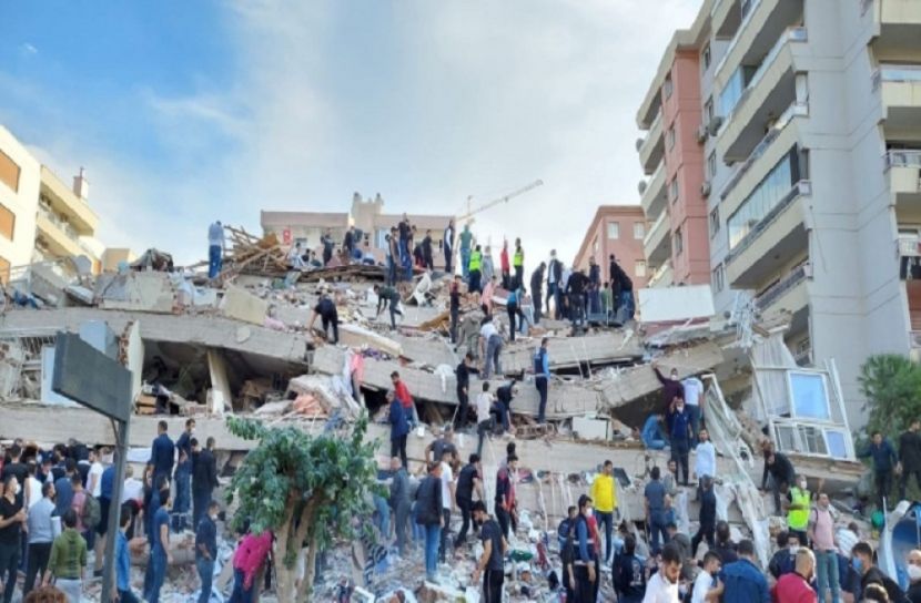 তুরস্কে ভূমিকম্পের ঘটনায়  নিহতের সংখ্যা বেড়ে ৭৬