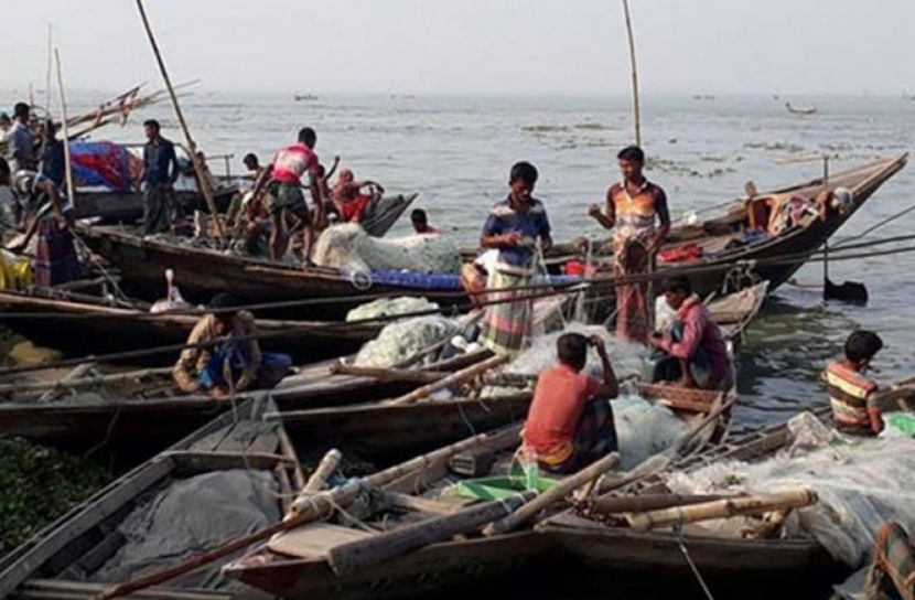 ভোলায় ৬০৬ জেলের জেল-জরিমানা