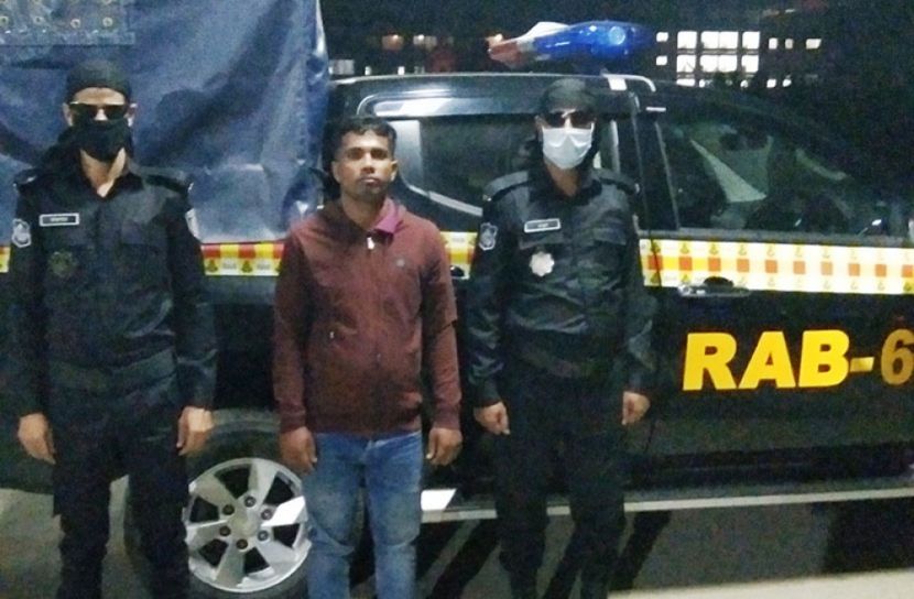 খুলনায় র‌্যাবের অভিযানে অস্ত্র ও মাদকসহ একজন গ্রেপ্তার