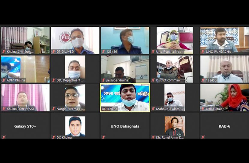 খুলনায় মাস্ক পরিধান বাধ্যতা মূলক : অনাথায় জেল-জরিমানা