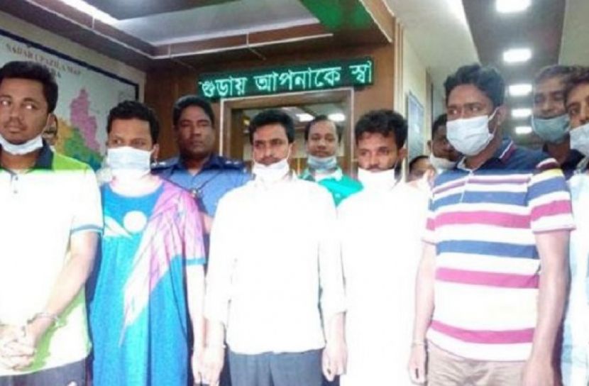 বগুড়ায় অস্ত্রসহ  ৭  শিবির নেতাকর্মী আটক