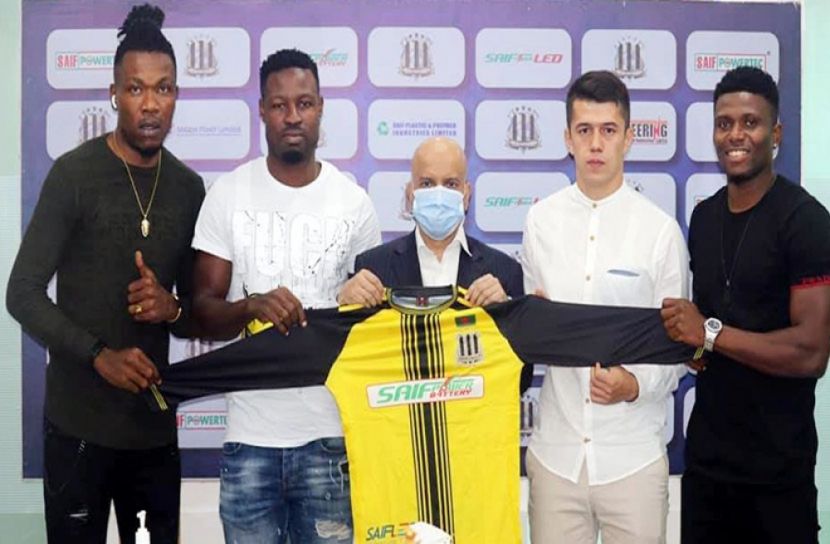 চার বিদেশির সঙ্গে সাইফ স্পোর্টিংয়ের  চুক্তি 