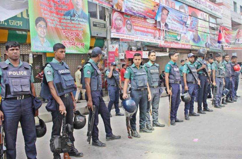 রাজধানীর নয়াপল্টনে যুবদলের মিছিল, আটক ৯