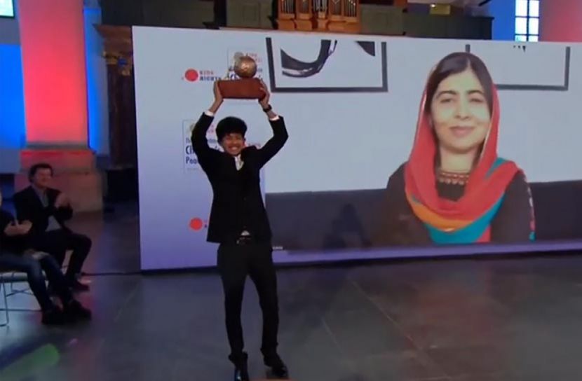 আন্তর্জাতিক শিশু শান্তি পুরস্কার জিতল সাদাত