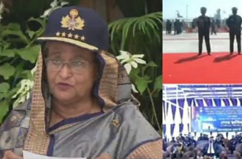 চট্টগ্রামে কোস্ট গার্ডের ৯টি জাহাজের কমিশনিং করলেন প্রধানমন্ত্রী