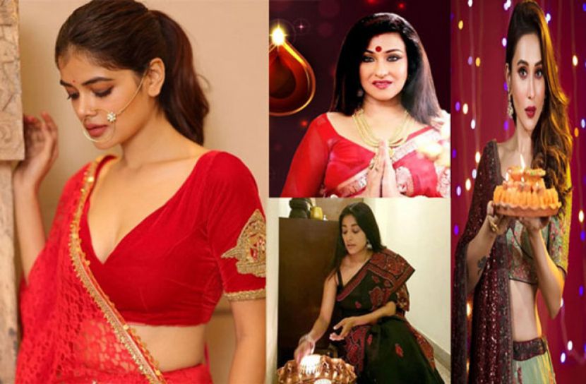 কলকাতার নায়িকাদের আলোতে উজ্বল ‘দীপাবলি’