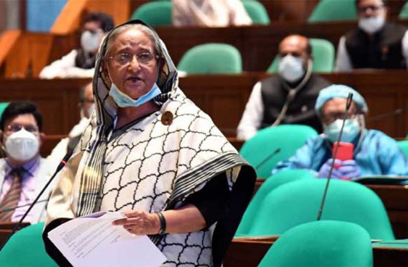 বাসে আগুন, এর মানে কি  প্রশ্ন প্রধানমন্ত্রীর