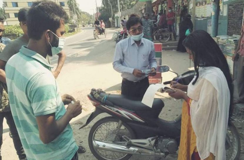 বোয়ালমারীতে ভ্রাম্যমান আদালতে ৫ জনকে জরিমানা 