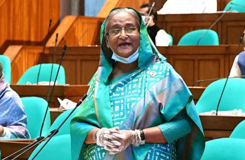 বাসে আগুনের ঘটনায় বিএনপি জড়িত : প্রধানমন্ত্রী