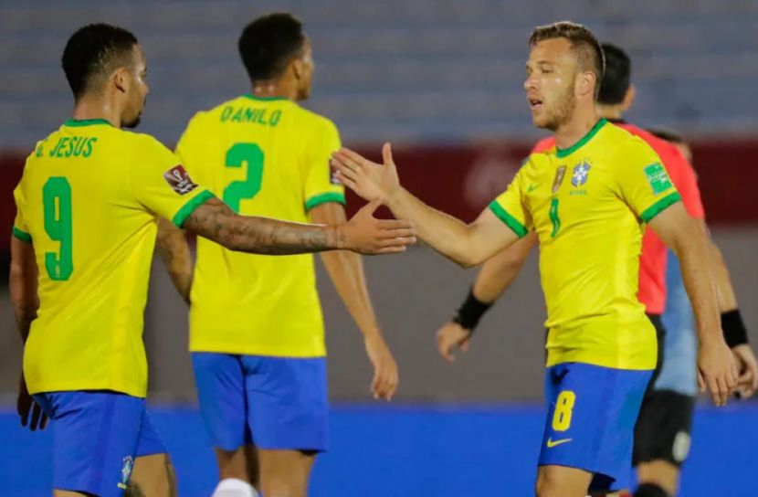 উরুগুয়ের মাঠে ব্রাজিলের দাপুটে জয়