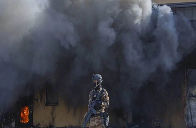 বাগদাদের গ্রিন জোনে ৪ দফা রকেট হামলা