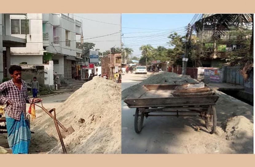 খুলনা নগরীর সড়কগুলো ব্যবসায়ীদের দখল থেকে মুক্ত করার দাবী