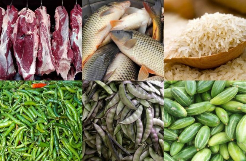 কমেছে সবজির মূল্য, চড়া মাছ-মাংস ও চালের বাজার