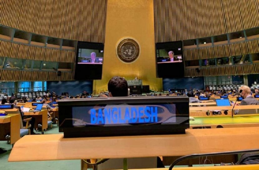 জাতিসংঘে রোহিঙ্গা সংকটের সমাধানে  ১৩২ দেশের শক্তিশালী সমর্থন