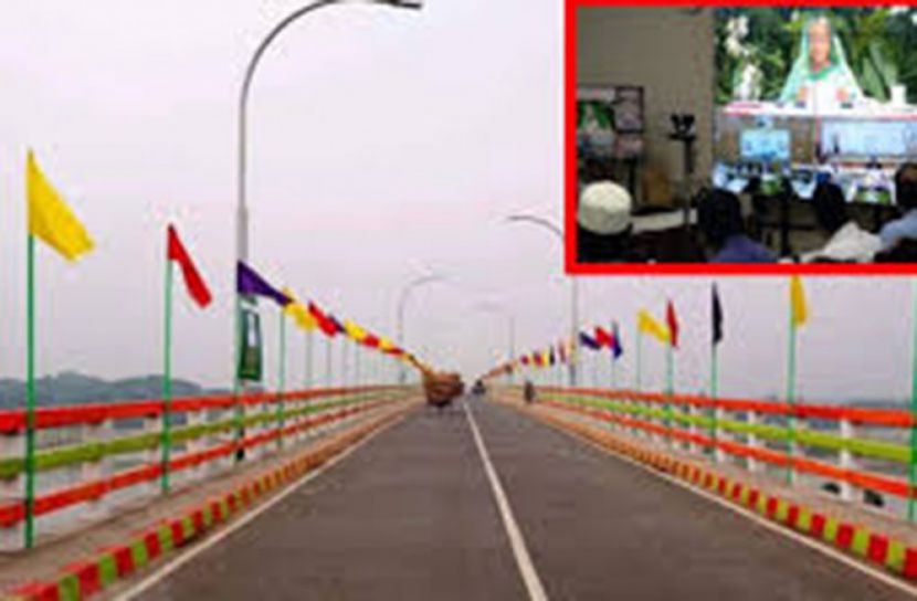 শেখ হাসিনা সেতুর উদ্বোধন করলেন প্রধানমন্ত্রী