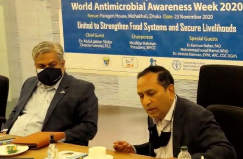 এন্টিবায়োটিকের অযাচিত ব্যবহার নিয়ে উদ্বেগ প্রকাশ