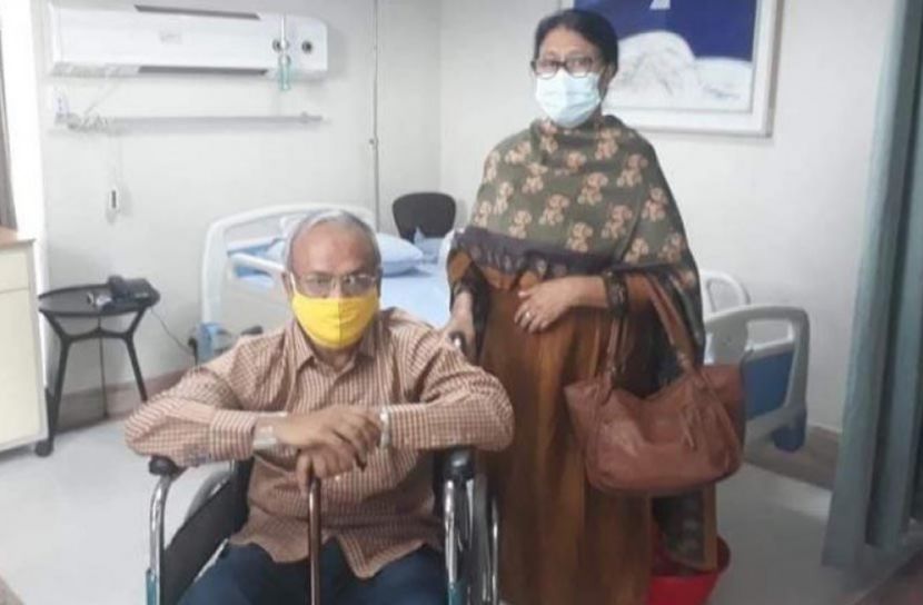 হাসপাতাল থেকে বাসায় ফিরলেন রিজভী