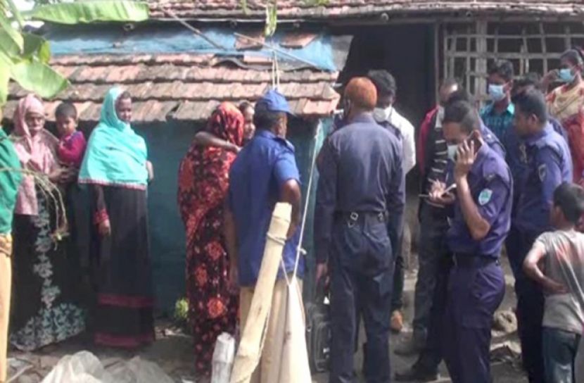 অন্তঃসত্ত্বা স্ত্রীকে হত্যার পর কাঁথা দিয়ে ঢেকে পালিয়েছে স্বামী