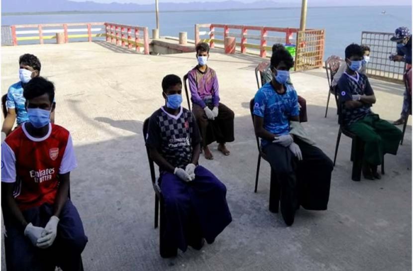 বাংলাদেশি ৯ জেলেকে ফেরত দিলো মিয়ানমার