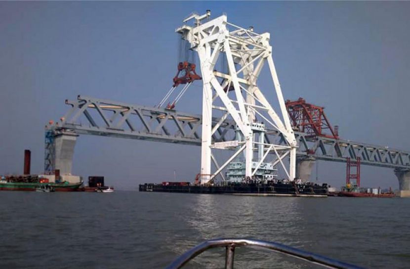 পদ্মাসেতুর ৩৯তম স্প্যান বসবে শুক্রবার