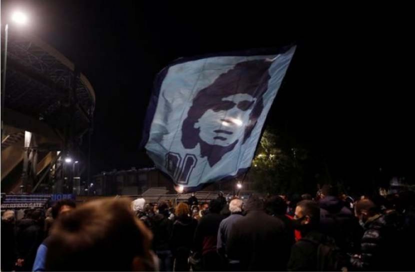 প্রেসিডেন্ট কার্যালয়ে ম্যারাডোনার মরদেহ, ৩ দিনের শ্রদ্ধা