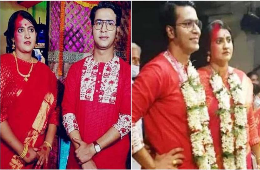 সাতপাকে বাঁধা পড়লেন অনির্বাণ ও মধুরিমা