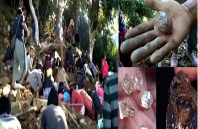 মাটি খুঁড়লেই মিলছে হীরা! 