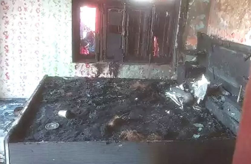 ভারতে সাংবাদিককে পুড়িয়ে হত্যা