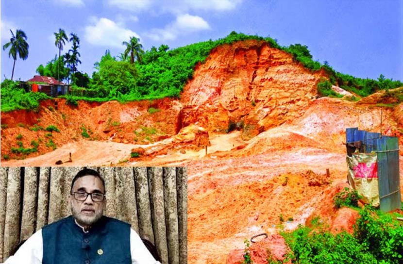 ব্যক্তিস্বার্থে পাহাড় কেটে ক্ষতিসাধন করলে আইনানুগ ব্যবস্থা