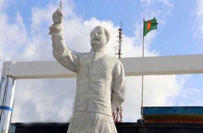 ভাস্কর্য বিরোধীদের গ্রেফতারের দাবিতে শাহবাগে সমাবেশ